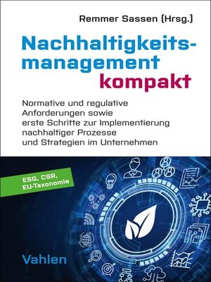 cover image of Nachhaltigkeitsmanagement kompakt